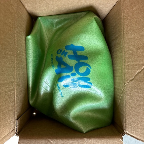 Hop Ball | Gymnic - Hop on Air | Hopper Ball | Inflatable Hopper Ball GREEN - Picture 5 of 5